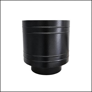 Chapéu Canhão Galvanizado Preto