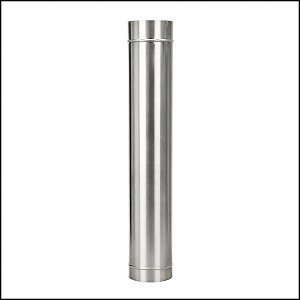 Duto Redondo 120cm Inox 430