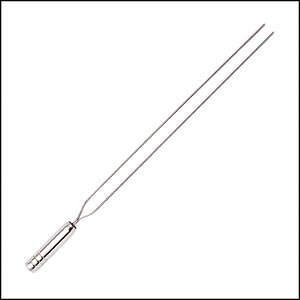 Espeto Duplo Inox 430