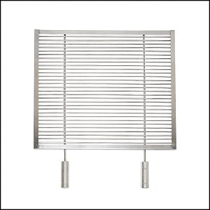 Grelha Aramada (Uruguaia) Profundidade 40cm Inox 304