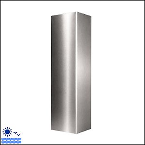 Capa Quadrada 120cm Inox 304
