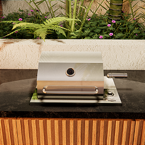 Churrasqueira Cooktop 430 - Com Tampa Abafadora