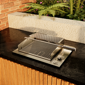 Churrasqueira Cooktop 430 - Sem Tampa Abafadora