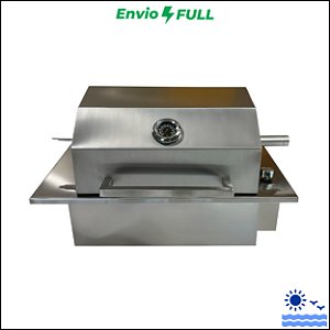 Churrasqueira Elétrica PREMIUM INOX 304 - Com Tampa Abafadora