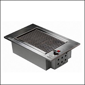 Churrasqueira Elétrica de embutir - Mod. Grill - Inox 430