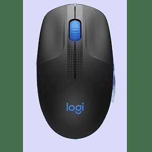 MOUSE OPTICO USB S/FIO M190 AZUL LOGITECH - MEGA IMPRESS - Papelaria, Copos  Personalizados, Gráfica Rápida e Muiiito mais