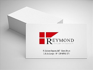 Cartões de Visita 300g - Impressão Frente