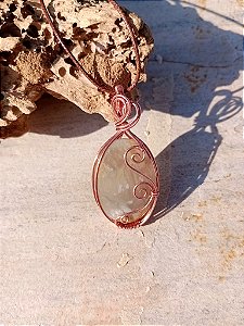 Colar com pedra Ágata Crazy Lace
