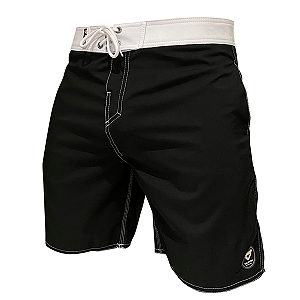 BERMUDA BOARDWALK TAURON COM ELASTANO MASCULINA PRETA