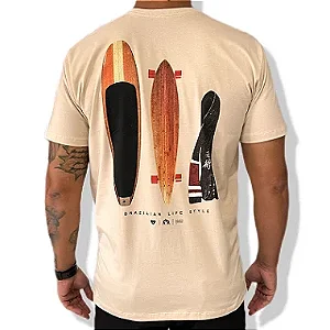 CAMISETA TAURON LONG´S - OFF WHITE