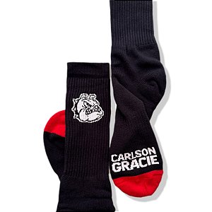 MEIA CARLSON GRACIE BULLDOG CANO ALTO