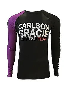 RASHGUARD CARLSON GRACIE MANGA LONGA - ROXA