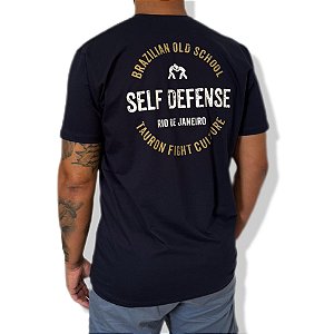 CAMISETA SELF DEFENSE - AZUL MARINHO