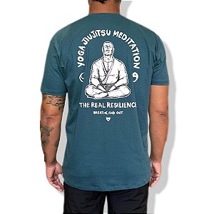 CAMISETA MEDITAÇÃO - VERDE