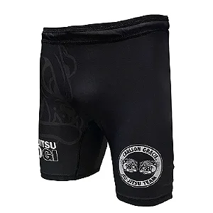 SHORT DE COMPRESSÃO CARLSON GRACIE - PRETO
