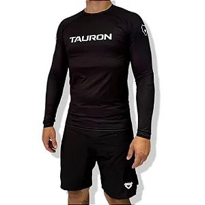 RASHGUARD TAURON BLACK POINT MANGA LONGA