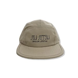 BONÉ FIVE PANEL JIU-JITSU - AREIA