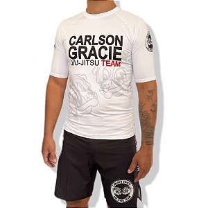 RASHGUARD CARLSON GRACIE WHITE - BRANCO