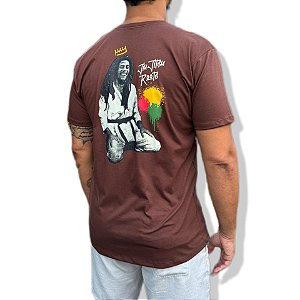 CAMISETA TAURON JIU JITSU ROOTS - MARROM