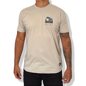 CAMISETA CARLSON GARCIE BIG DOG - BEGE