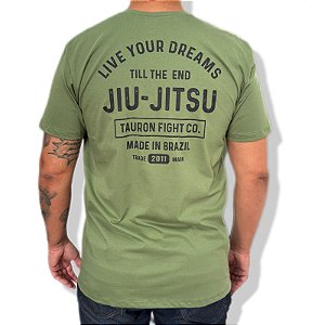 CAMISETA JIU-JITSU DREAMS - VERDE