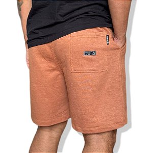 BERMUDA MOLETOM ELEMENTS - FERRUGEM