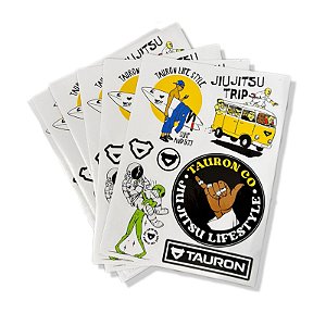 CARTELA DE ADESIVOS TAURON