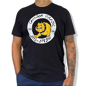 CAMISETA COLLAB CARLSON GRACIE BULLDOG CLASSIC