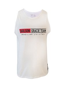 Camiseta Carlson Gracie Mata Leão Branca