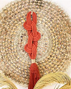 Adorno de Parede Curves | Terracota