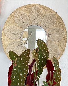 Espelho Boho Dream | Redondo 50 cm