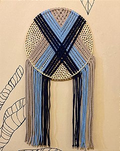 Adorno de Parede Blue "X"