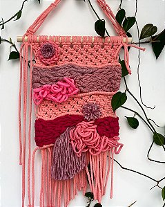 Painel Pink  Manú | 35 cm x 60 cm