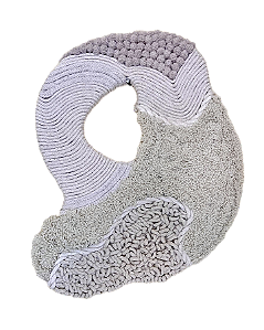 Escultura Blooming Organic I Cru | 37 cm x 47 cm