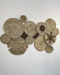 Composição de Parede Caramelo | 12 Peças