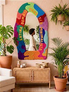 Espelho Decorativo Latina Demais | 80cm X 130cm