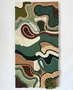 Painel de Parede Território Vivo | 60 cm x 120 cm
