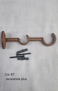 SUPORTE DUPLO 28 X 19MM ROSETA FIXA