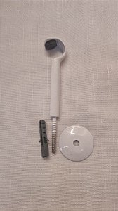 SUPORTE VICTORY COM AFASTADOR 7CM ROSETA AVULSA P/ TUBO 19MM DIAMETRO
