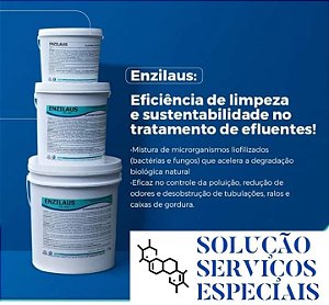 Micro-organismo para Caixa de Gordura Enzilaus Balde 3kg