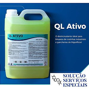 QL ATIVO - Detergente desencrustante de alta alcalinidade