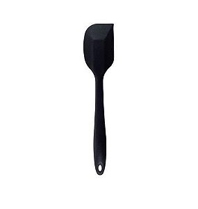 Espátula De Silicone Diagonal Maciço Preto 27 cm UNYHOME.
