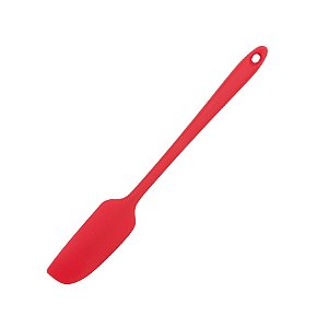 Espátula Raspadora Vermelho de Silicone 28 cm Uny Home.