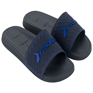 Chinelo Rider Preto/azul