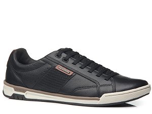 Sapato Pegada Preto/conhaque