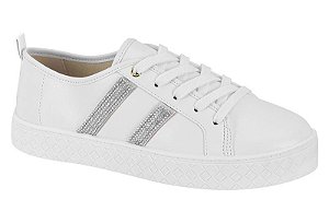 Tênis Moleca Branco Cristal