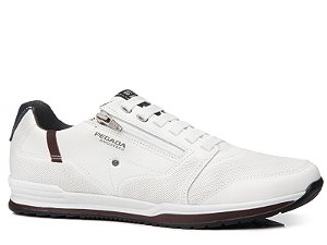 Sapato Pegada Branco/marinho/bordo