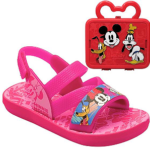 Sandália Disney Rosa