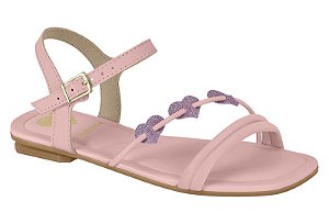 Sandália Molekinha Rosa/rosa