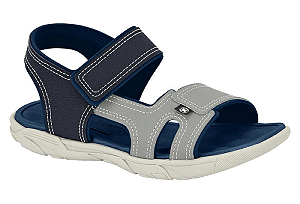Sandália Molekinho Marinho/cinza